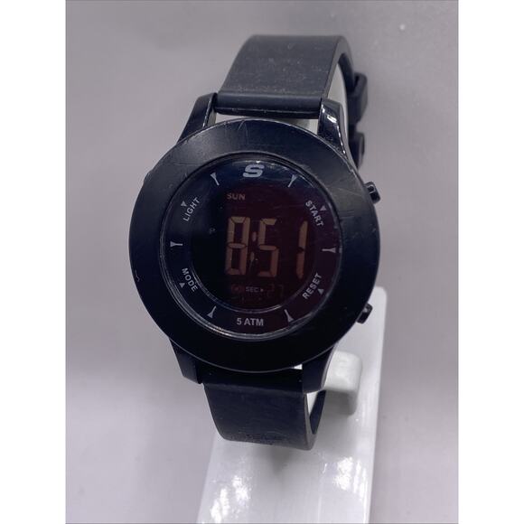 Skechers Accessories - Sketchers Unisex Black Digital Watch New Battery